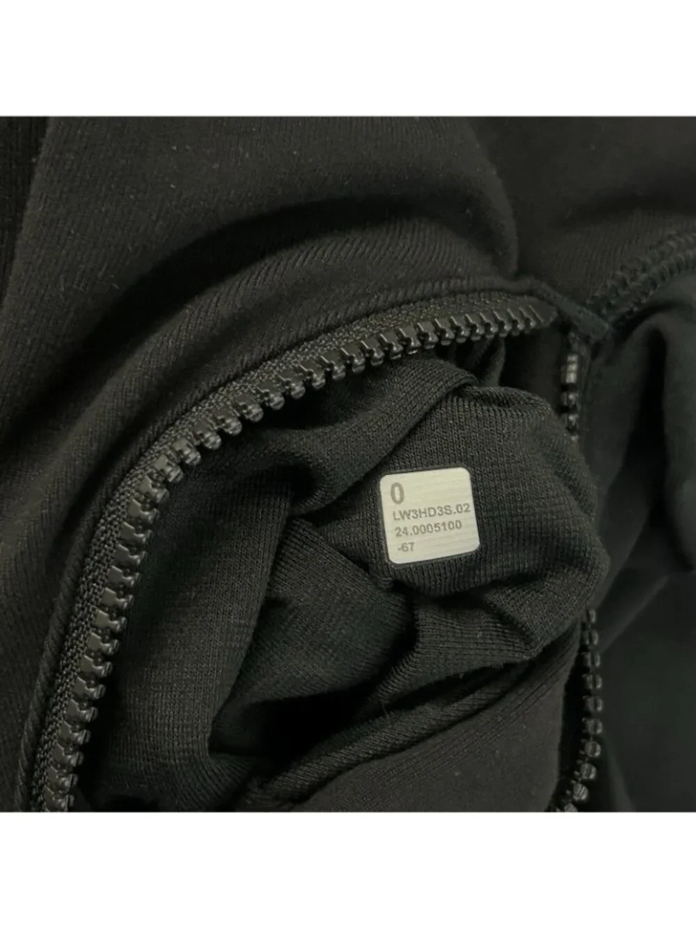 Lululemon Define Relaxed Fit Luon Jacket Womens Size 0 Black LW3HD3S Full Zip - Picture 5 of 16